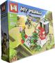 Imagem de kit Com 4 Lego Minecraft Barato - 490 peças - Coleção Completa MG513