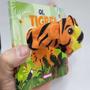 Imagem de Kit Com 4 Livros Dedoche Interativos Cartonados Coleção Dedinhos Fantoches Vaquinha Dinossauro Unicórnio Tigre  - Pé da Letra