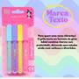 Imagem de Kit Com 4 Marca Texto Cores Pastéis