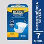Imagem de Kit com 4 Pacotes de Fralda Geriátrica Bigfral Derma Plus Noturna Tamanho G - 7 Unidades Cada