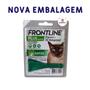 Imagem de Kit com 4 Pipeta Antipulga E Carrapato Frontline Plus Gato 0,5ml