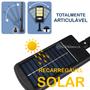 Imagem de Kit Com 4 Refletores Solares Sem Fio Sensor De Presença Inteligente 200w Luminária DY8786