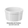 Imagem de Kit com 4 Tigelas Ramekin Uno 220ml Branco Brinox  10163/0007