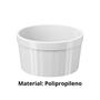 Imagem de Kit com 4 Tigelas Ramekin Uno 220ml Branco Brinox  10163/0007