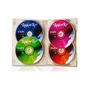 Imagem de Kit com 4 Unid DVD-R 8x 4,7gb 120Min Youts Multidisc Color Label Rock In Rio