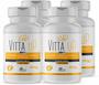 Imagem de Kit Com 4 Vitamina D 2000 U.I 30 Capsulas de 500mg Promel