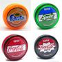 Imagem de Kit com 4 yoyos Retrô Novos Lacrados (ioio,yo-yo) Coleção YOYOBRASIL