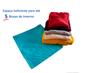 Imagem de Kit Com 40 Sacos Tnt Roupas Sapatos Ziper 33x40cm Com Visor