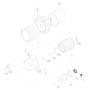 Imagem de Kit com 4un Retentor do Motor Compatível com Lavajato Karcher K 310 1.994-847.0