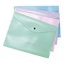 Imagem de Kit Com 4Und Envelope Com Botão A4 Pastel Sortido Dello