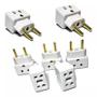 Imagem de Kit Com 5 Adaptador Para Tomada 10/20A Bob Cod.768