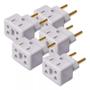 Imagem de Kit Com 5 Adaptador Para Tomada 10/20A Bob Cod.768