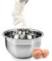 Imagem de Kit Com 5 Bacias Tigela Bowl Fundo 20cm Inox Profissional 