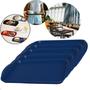 Imagem de Kit com 5 Bandejas Multiuso Retangular 44x30,7 cm Resistente Restaurante Self Service FastFood Bares