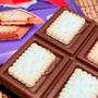 Imagem de Kit com 5 barras de chocolate ao leite com biscoito crocante