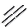 Imagem de Kit com 5 barras de cremalheira ppa p/ motor  linha pop 50cm