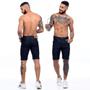 Imagem de Kit com 5 Bermudas Jeans Com Laycra Masculinas Original - Icari Fashion