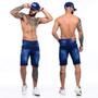 Imagem de Kit com 5 Bermudas Jeans Com Laycra Masculinas Original - Icari Fashion