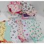 Imagem de Kit Com 5 Body Curto Bebe Menina Verão Enxoval Algodão 471