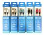 Imagem de Kit com 5 cabo usb v8 2.4a 2 metros inova