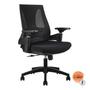 Imagem de Kit com 5 Cadeiras Office Diretor Toledo com Braços 3D NR17