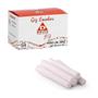 Imagem de Kit Com 5 Caixas com 64 Palitos De Giz Branco P/ Lousa e Quadro Delta A Base de Agua e Gipsita