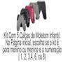 Imagem de Kit Com 5 Calças De Moleton Flanelada Infantil