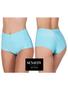Imagem de kit com 5 calcinhas boxer sensitiv sem costura corte laser original