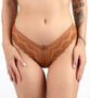 Imagem de Kit com 5 Calcinhas Modelo Fio Dental Renda Transparente Conforto e Sensualidade