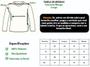 Imagem de Kit Com 5 Camiseta Poliéster Manga Longa Plus Size Colorida