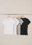 Kit Com 5 Camisetas Femininas Slim Básicas - Hering Adulto Imagem de Kit Com 5 Camisetas Femininas Slim Básicas
