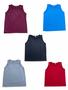 Imagem de Kit Com 5 Camisetas Regata Básica Plus Size Masculina