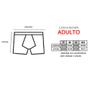 Imagem de Kit Com 5 Cuecas Boxer Cotton Confort Masculina Part.B Branca