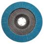 Imagem de Kit com 5 Discos Flap 7" Zircônio Grão 120 ST55508G - SATA  