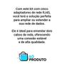 Imagem de Kit Com 5 Extensores De Cabo De Rede Rj45