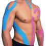 Imagem de Kit com 5 Fitas Kinesio Adesivas Kinesiology Taping 5m para Reabilitação Muscular