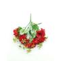 Imagem de Kit Com 5 Flores Campestres Artificiais Buque Com 50 Flore Totais Cores Diversas