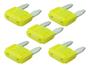 Imagem de Kit Com 5 Fusíveis Lâmina Mini Universal Amarelo 20a Fs7020