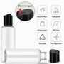 Imagem de Kit com 5 Garrafas de Viagem DNSEN (100ml) - À Prova de Vazamentos com Etiquetas
