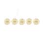 Imagem de kit com 5 Knobs  Volume Condor Vintage Creme