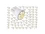 Imagem de Kit Com 5 Lampadas T10-8 Leds Pingo Luz W5W 1026 Led