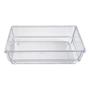 Imagem de Kit com 5 organizadores multiuso modular transparente mek