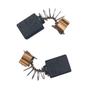 Imagem de Kit com 5 pares de Escova de Carvão Compatível com Lixadeira Orbital Makita MB0450