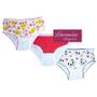 Imagem de KIT com 5 peças - Calcinha Infantil Menina  Tecido 100% algodão, com forro, estampas variadas, tanga  muito delicada.