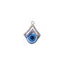 Imagem de Kit com 5 Pingentes Olho Grego Azul com Strass 23mm