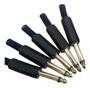 Imagem de Kit Com 5 Plug P10 Mono Plastico     Imperdivel