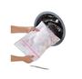 Imagem de Kit Com 5 Saco Para Lavar Roupas Delicadas Com Ziper 40X50Cm