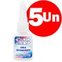 Imagem de Kit Com 5 Super Cola Adesiva Instantânea Multiuso 10g Super Bom