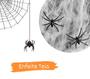 Imagem de Kit com 5 Teias de Aranha Branca Halloween