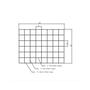 Imagem de Kit com 5 telas aramadas 30x40 para cercado , balcão , memory board